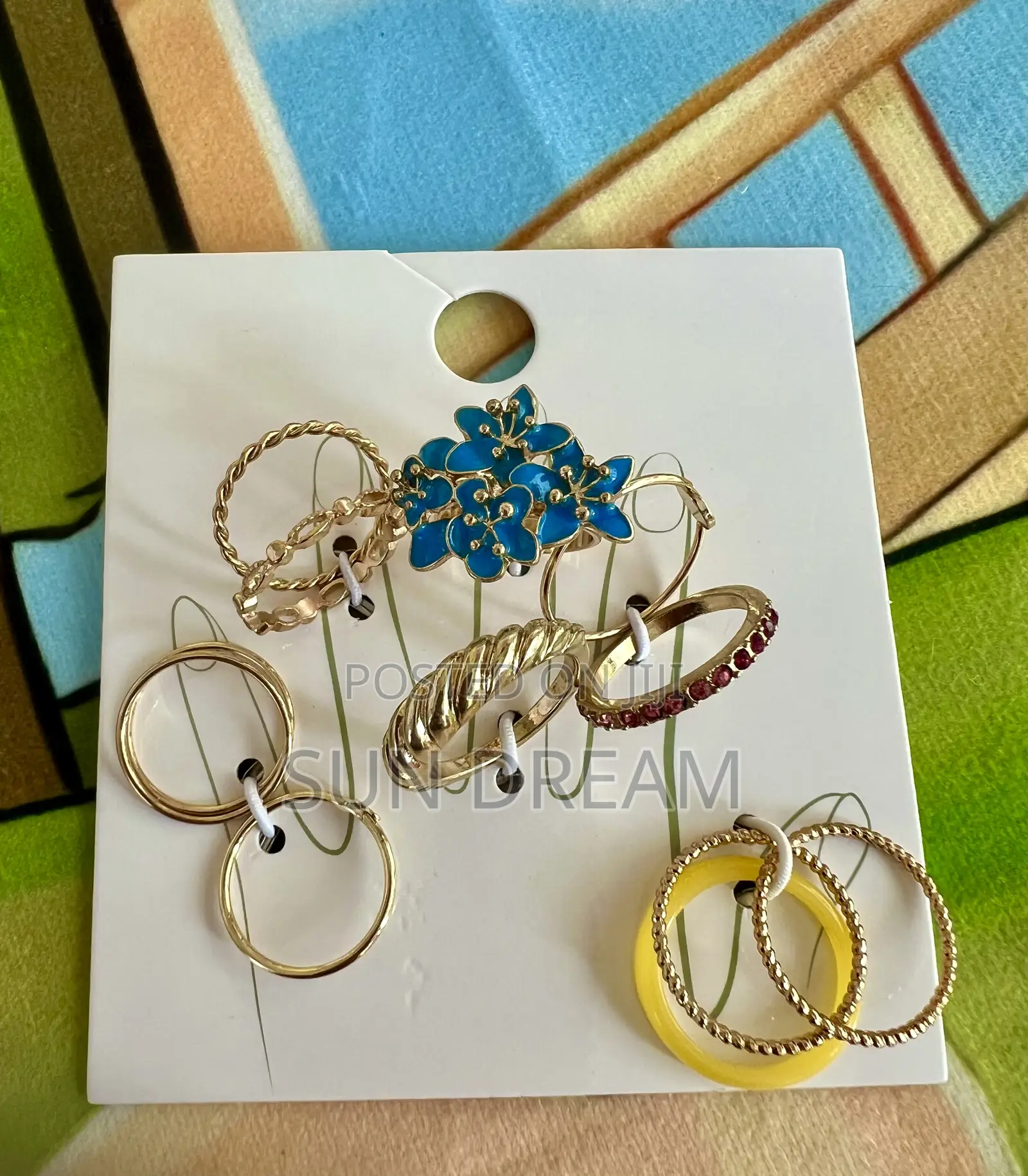 Rings Set Lady Rings Jewelry