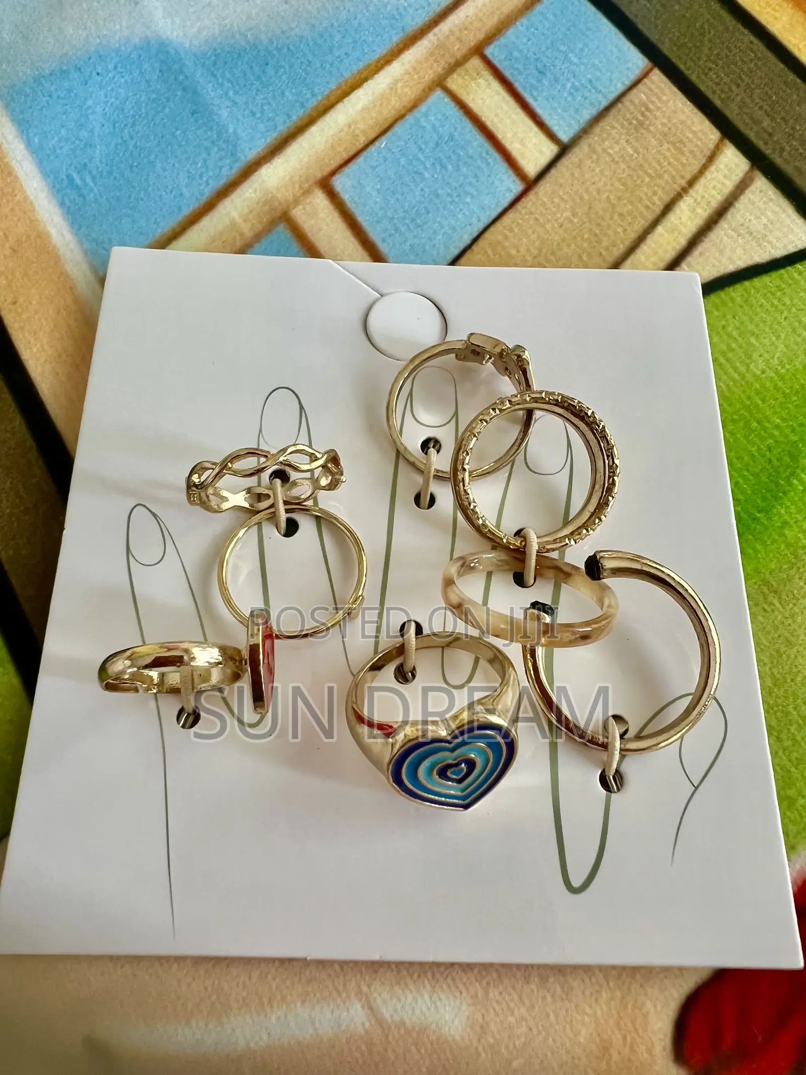 Rings Set Lady Rings Jewelry