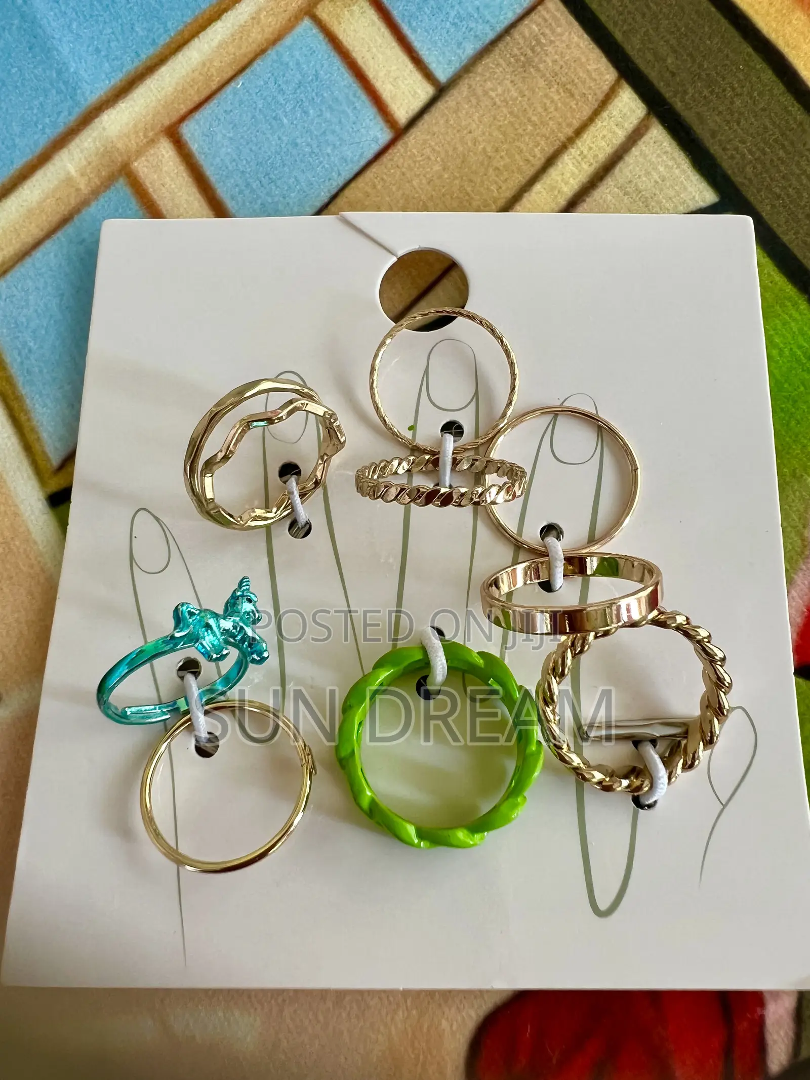 Rings Set Lady Rings Jewelry