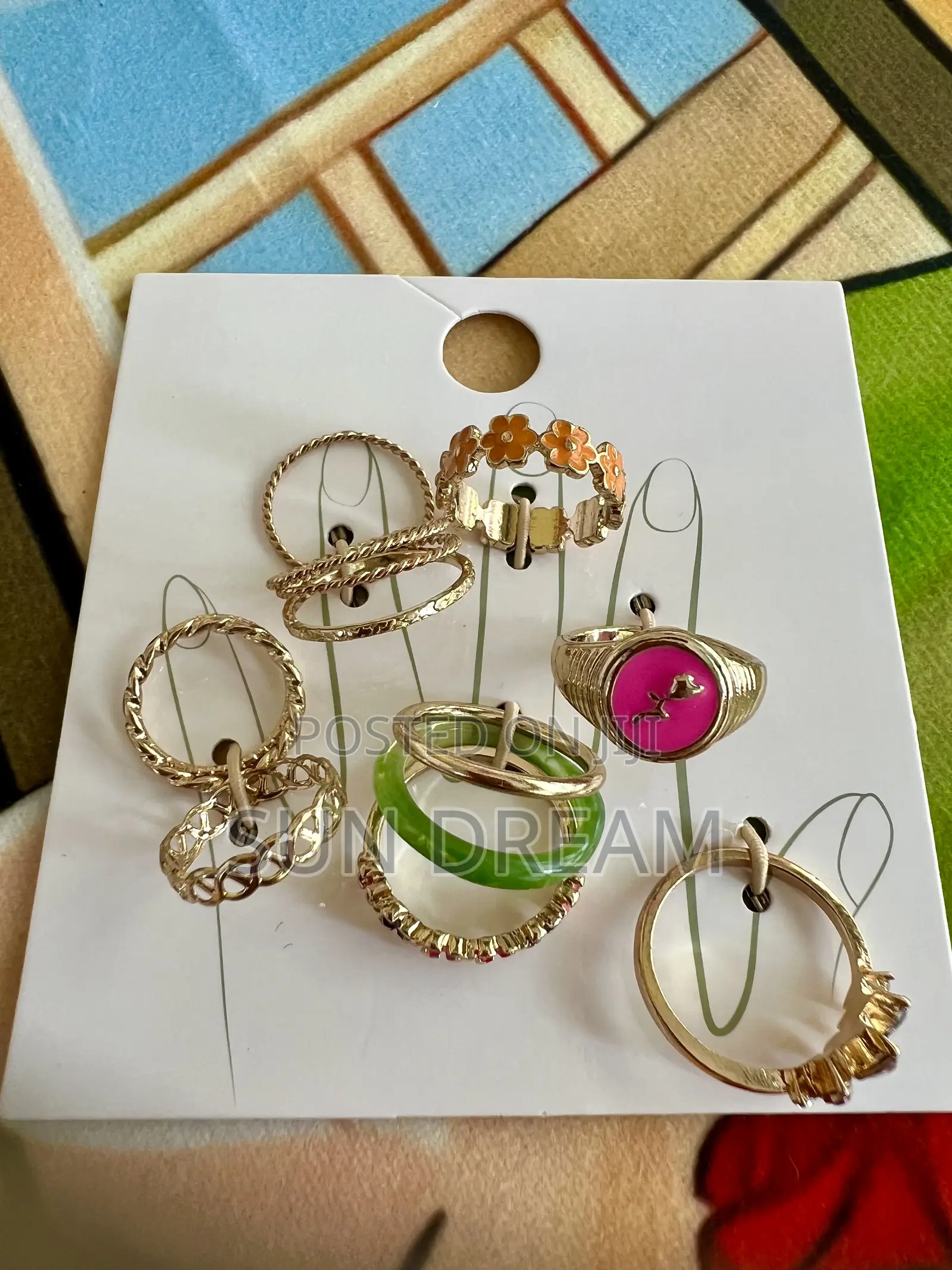 Rings Set Lady Rings Jewelry