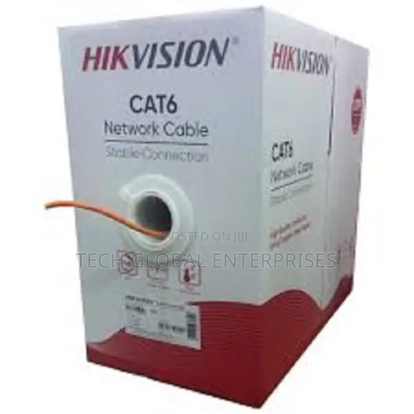 Hikvision Ds-1ln6uzc0cat6 U/Utp Network Cable (Solid Copper, 0.5mm)