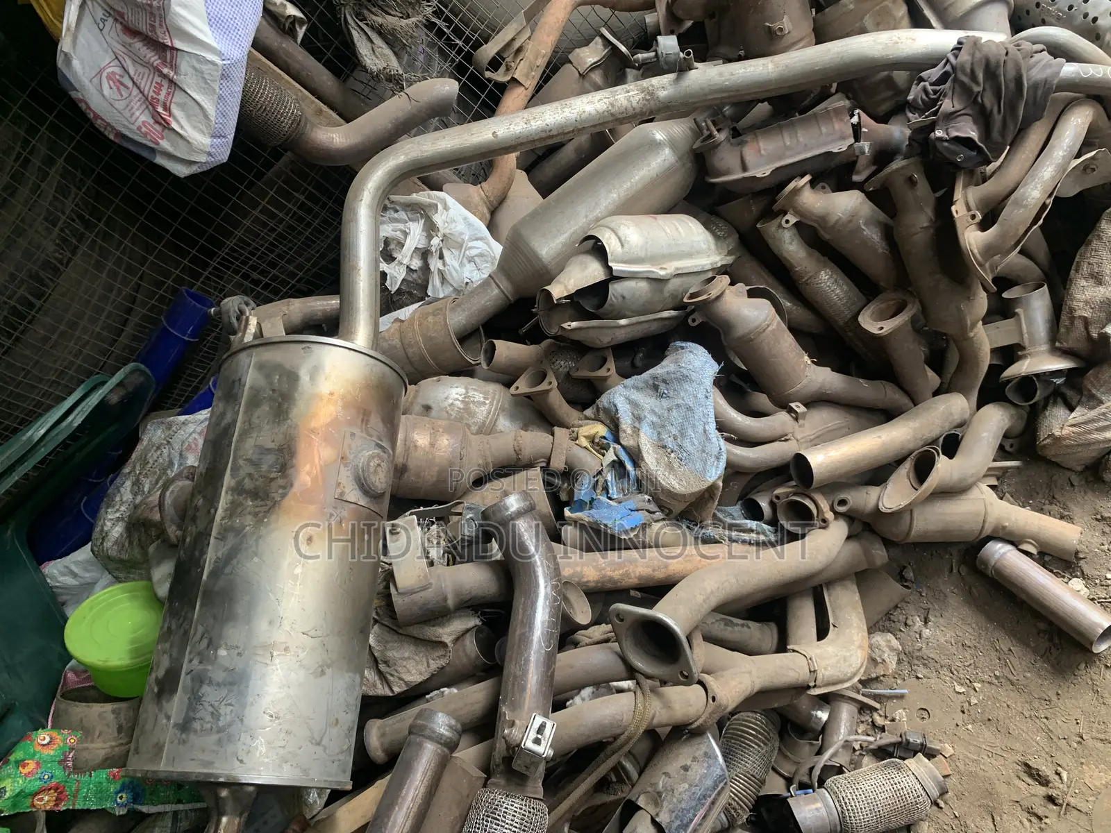 Silencer Back Pot Toyota Sienna 2005 Model 2wheel Drive Model