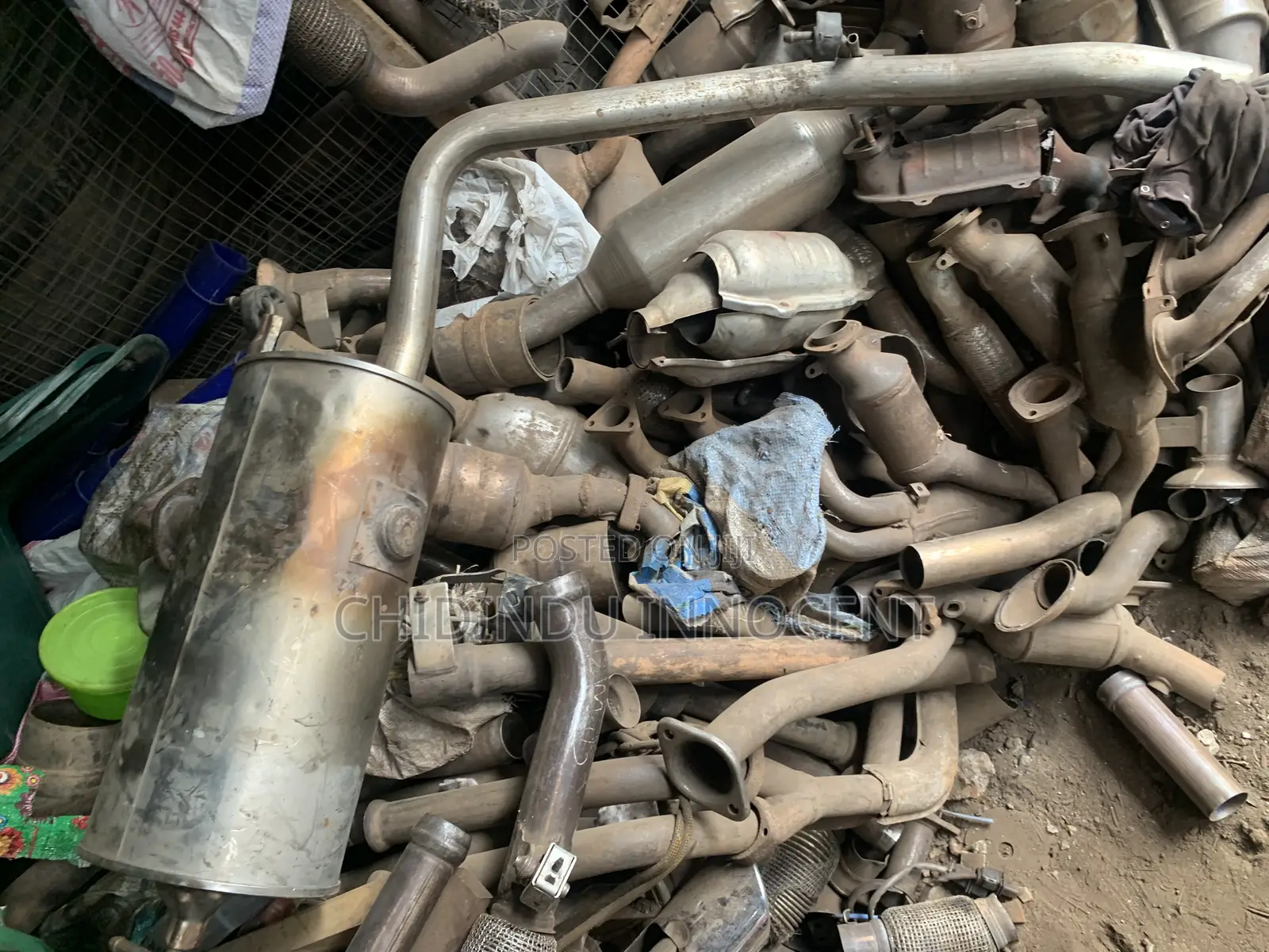 Silencer Back Pot Toyota Sienna 2005 Model 2wheel Drive Model