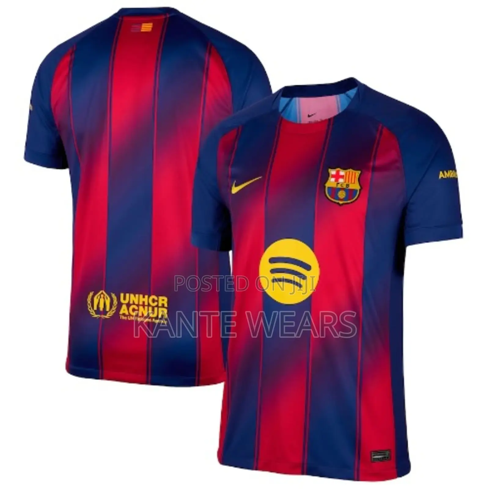 Nike Barcelona 2025/2026 Latest Football Home Kit Jersey