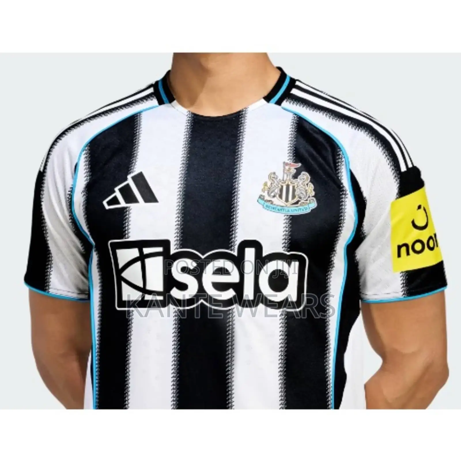 Adidas Newcastle 2025/2026 Latest Football Home Kit Jersey