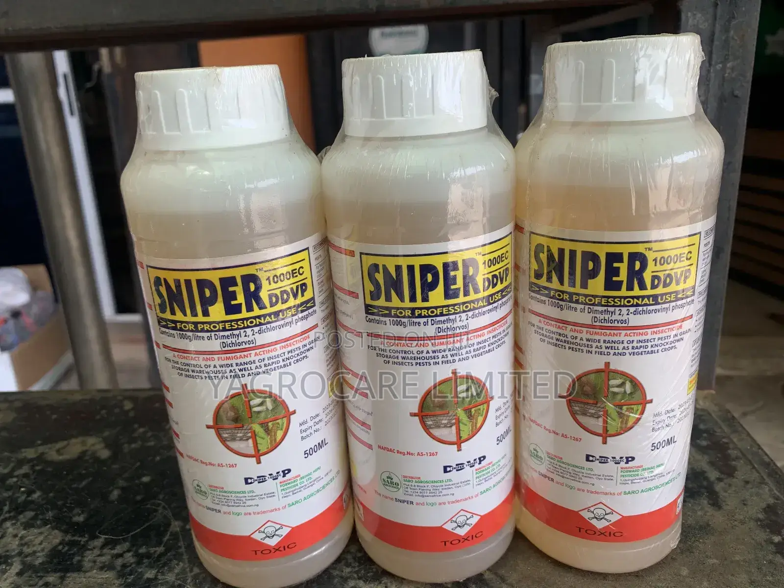 Sniper -1000/DDVP-Insecticide(200ml,500ml,1ltr)