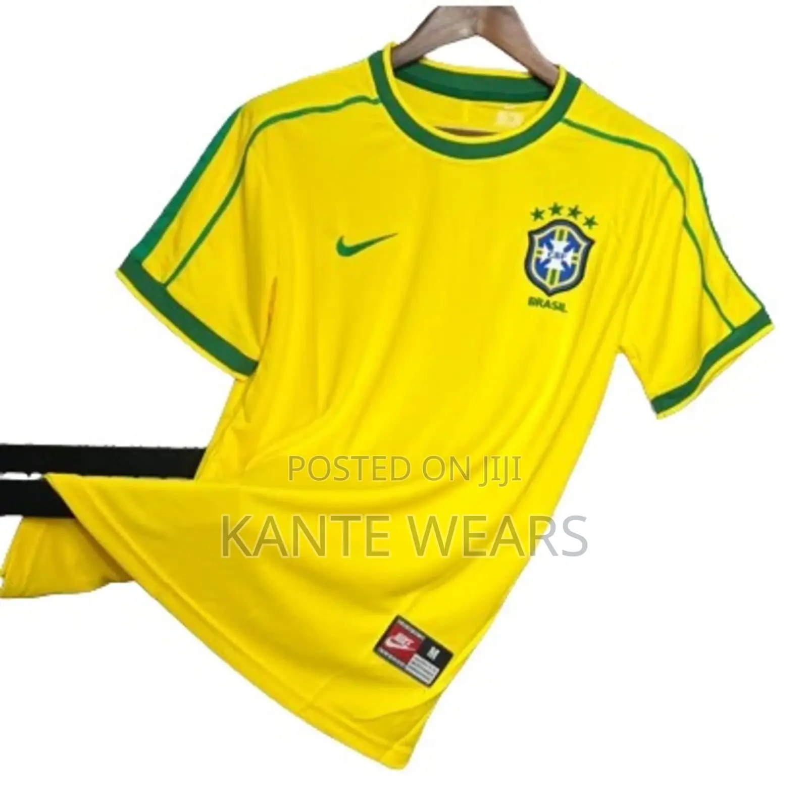 Nike Brazil Classic 1998 Retro Home Jersey