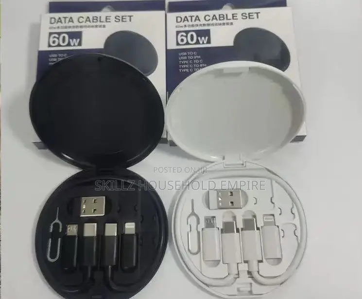 60w 5in1 Data Cable Set