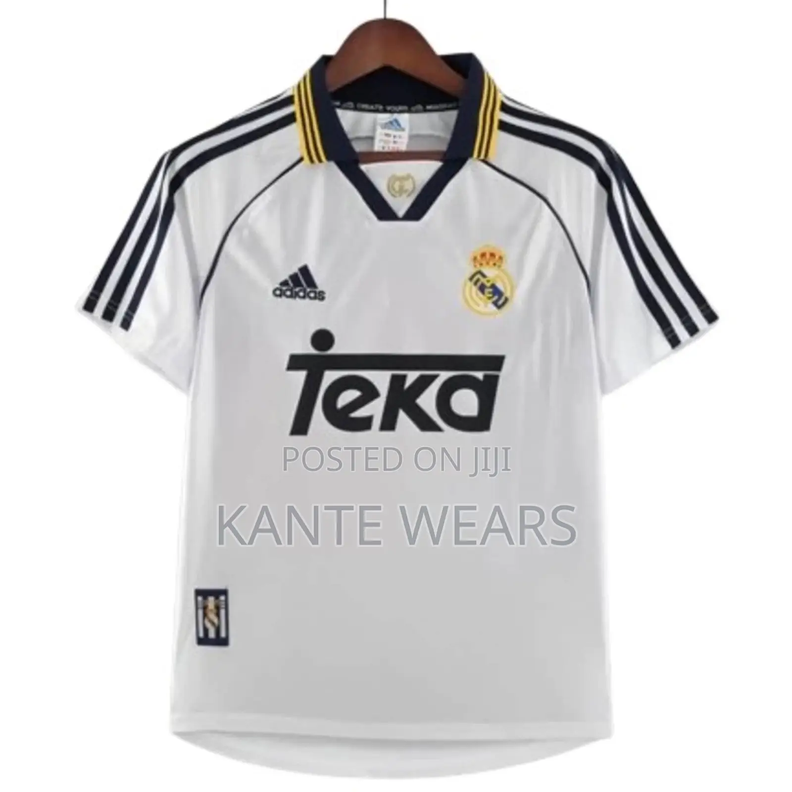 Adidas Real Madrid 1998/2000 Retro Home Jersey
