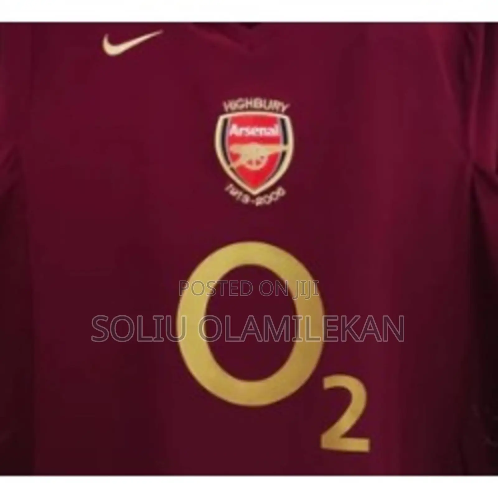 Nike Arsenal 2005/2006 Retro Classic Home Jersey