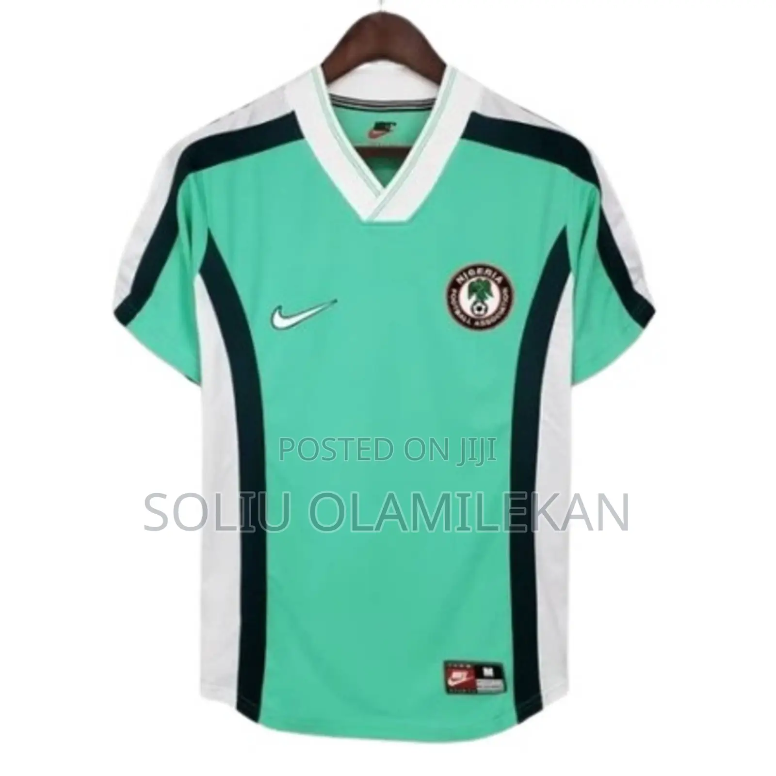 Nike Nigeria 1998 Retro Home Jersey - Classic Design