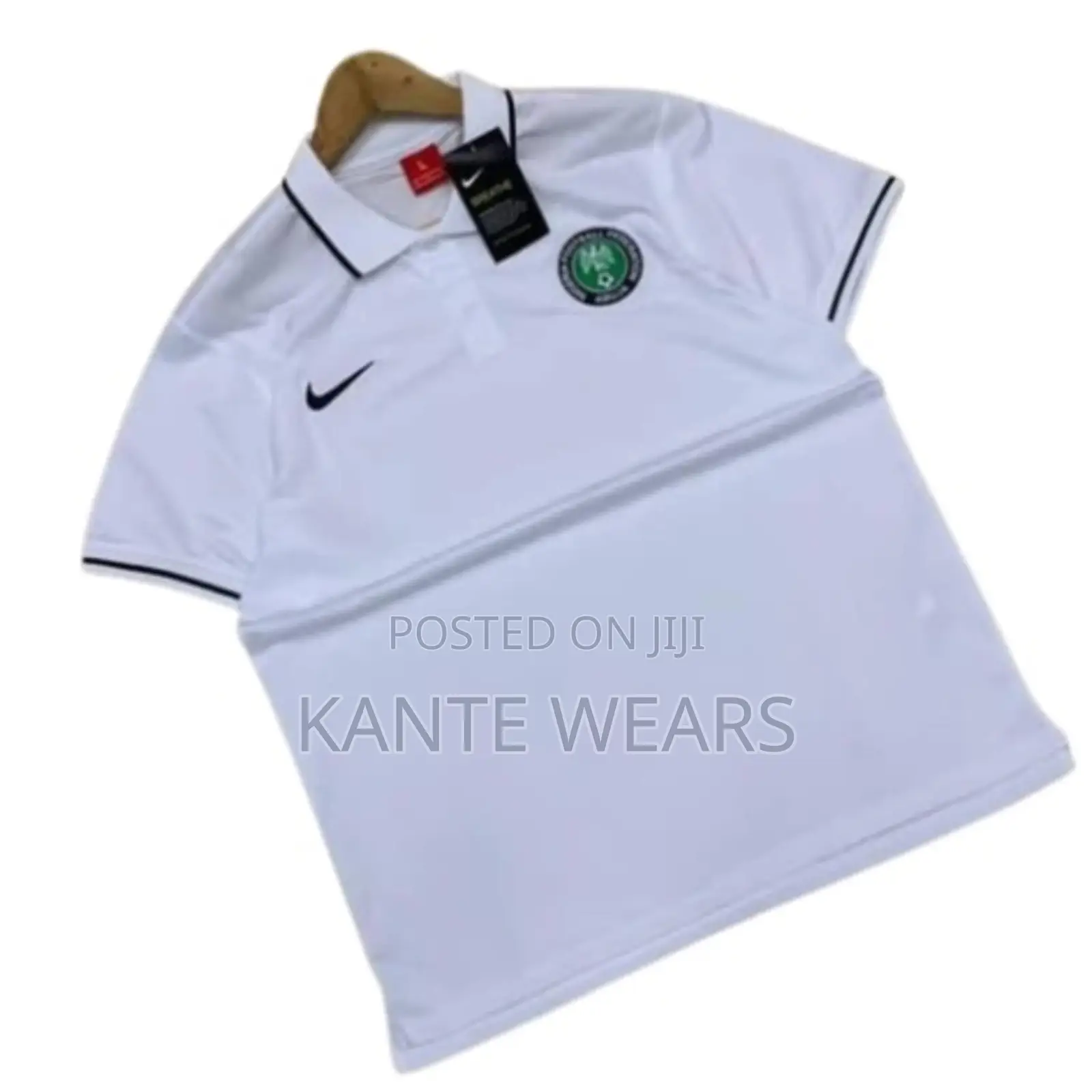 Nike Nigeria National Team Polo Jersey - White