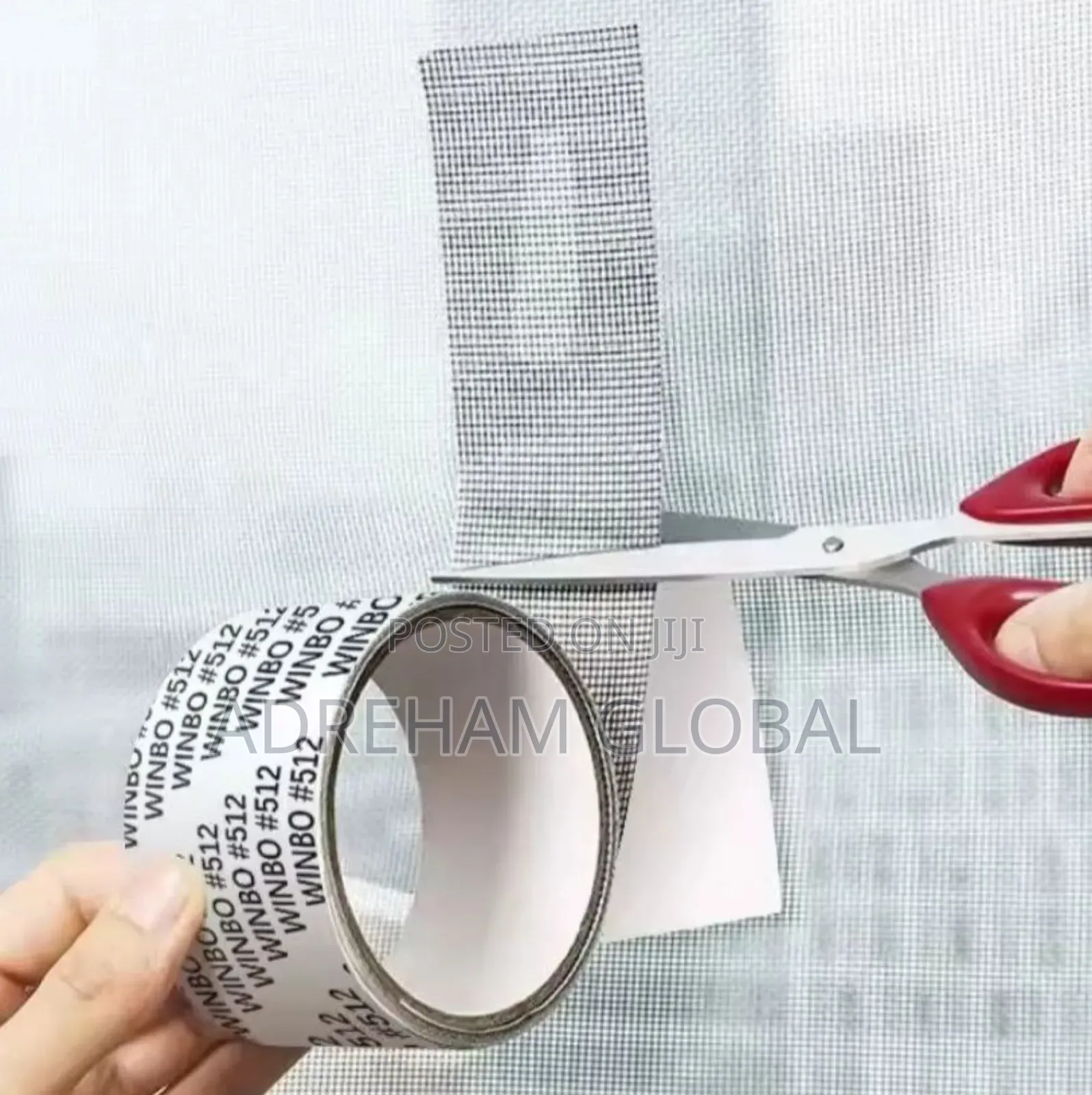 Strong Window Screen Repair Tape Self Adhesive Mesh Tape