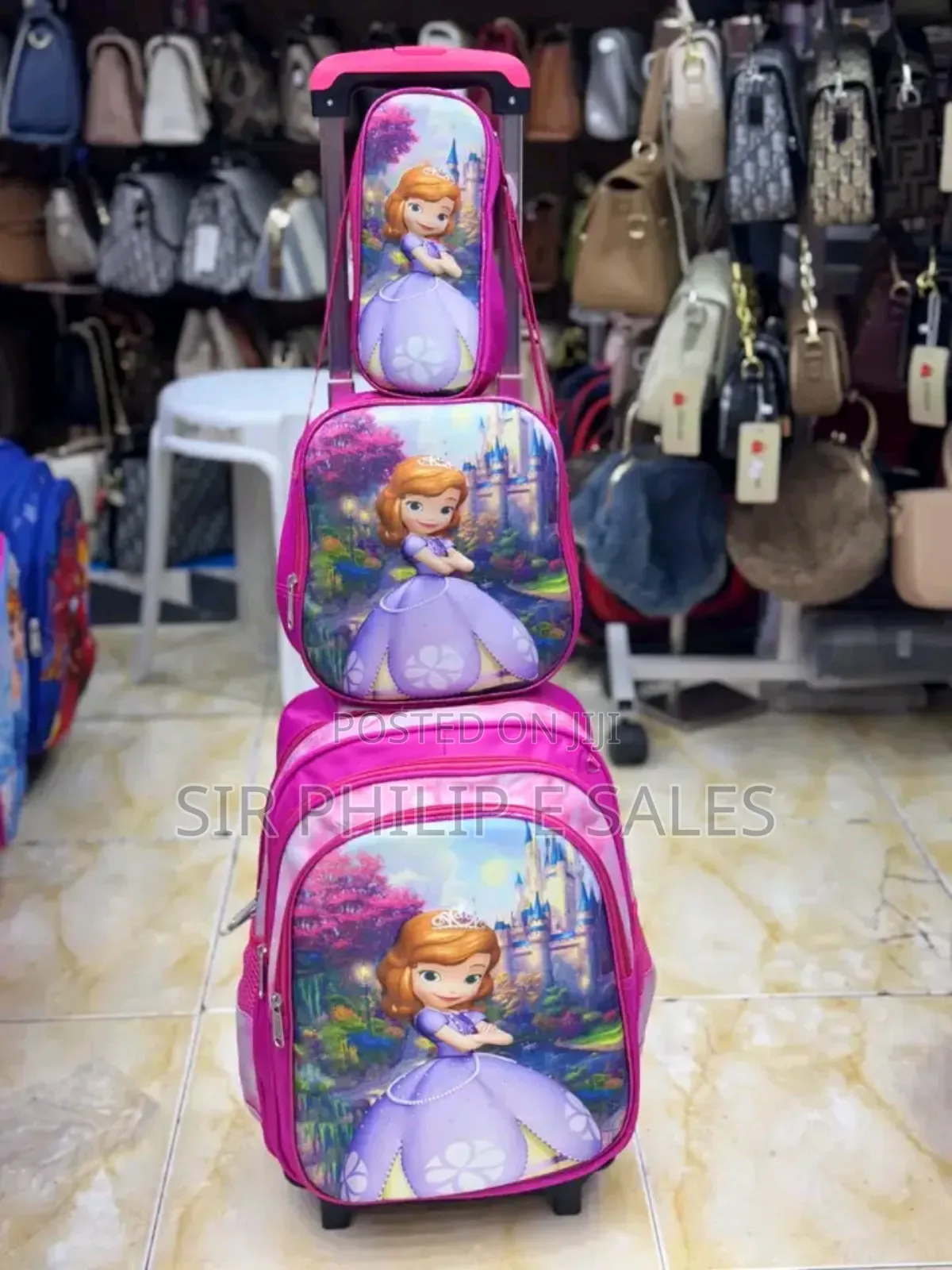 Kids Trolley School Bag