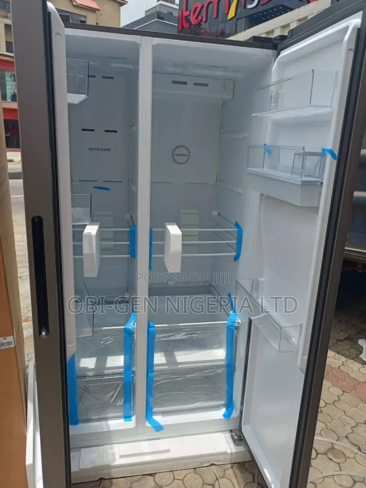 Aucma Inverter Refrigerator 439l Rf-432wy Side-by-side Set