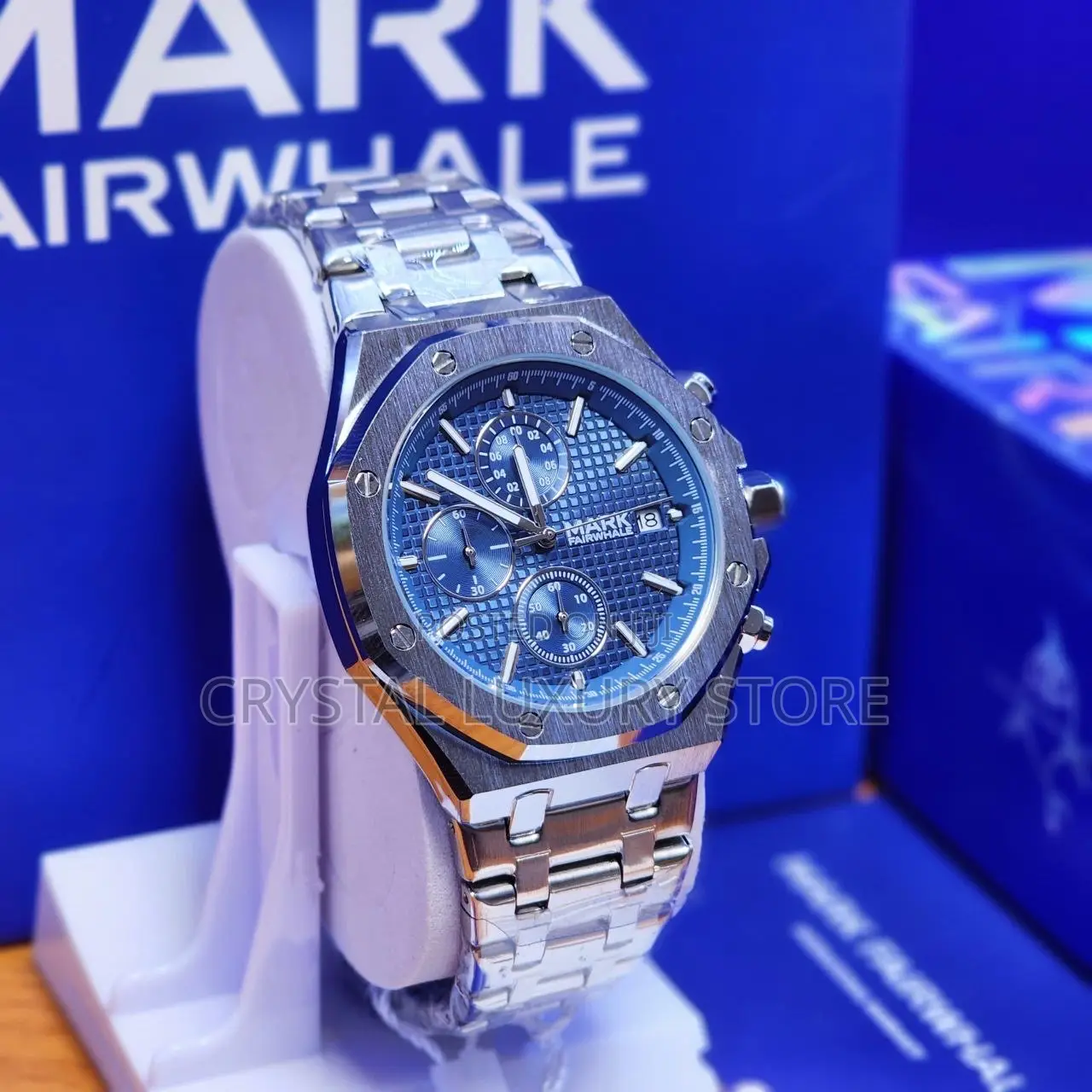 Mark Farewhale Quality Men Chain Strap Wristwatch