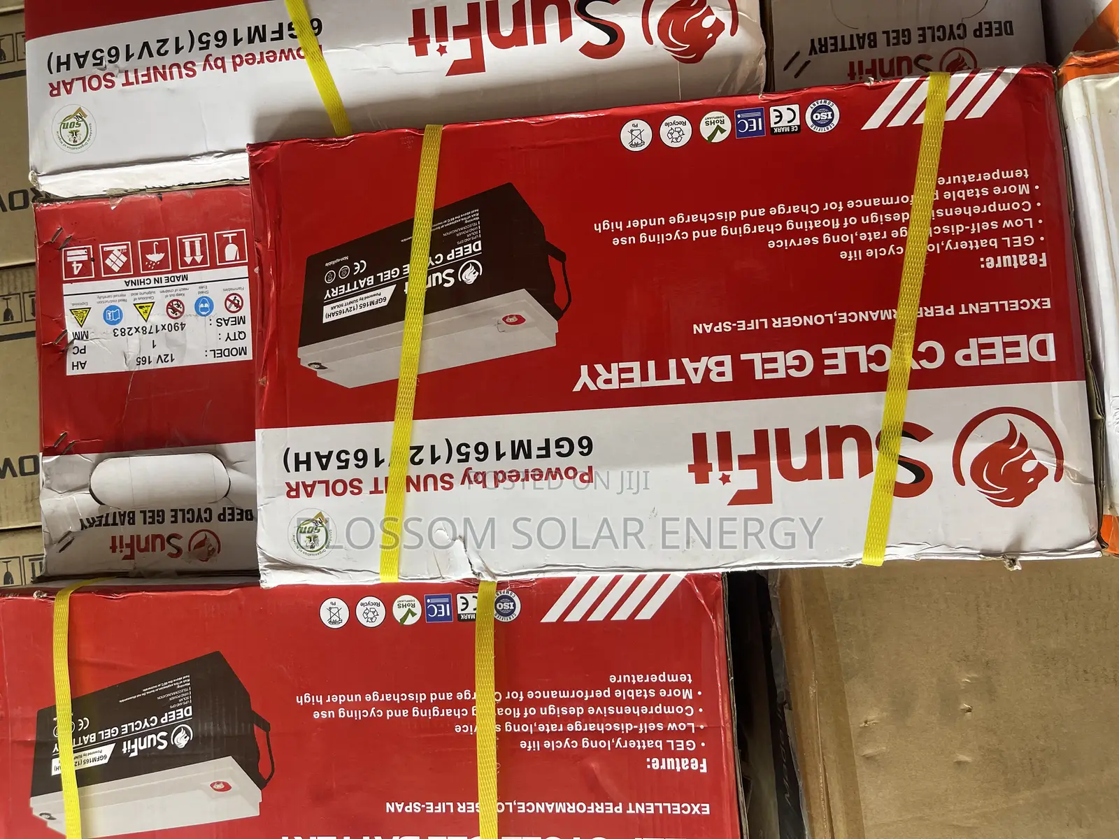 165ah Sunfit Dry Cell Solar Battery