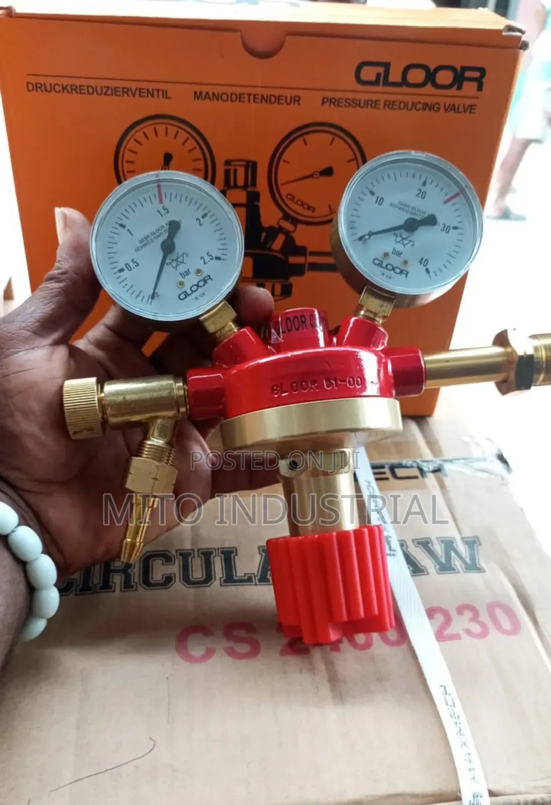 Floor Acetelyn Gauge