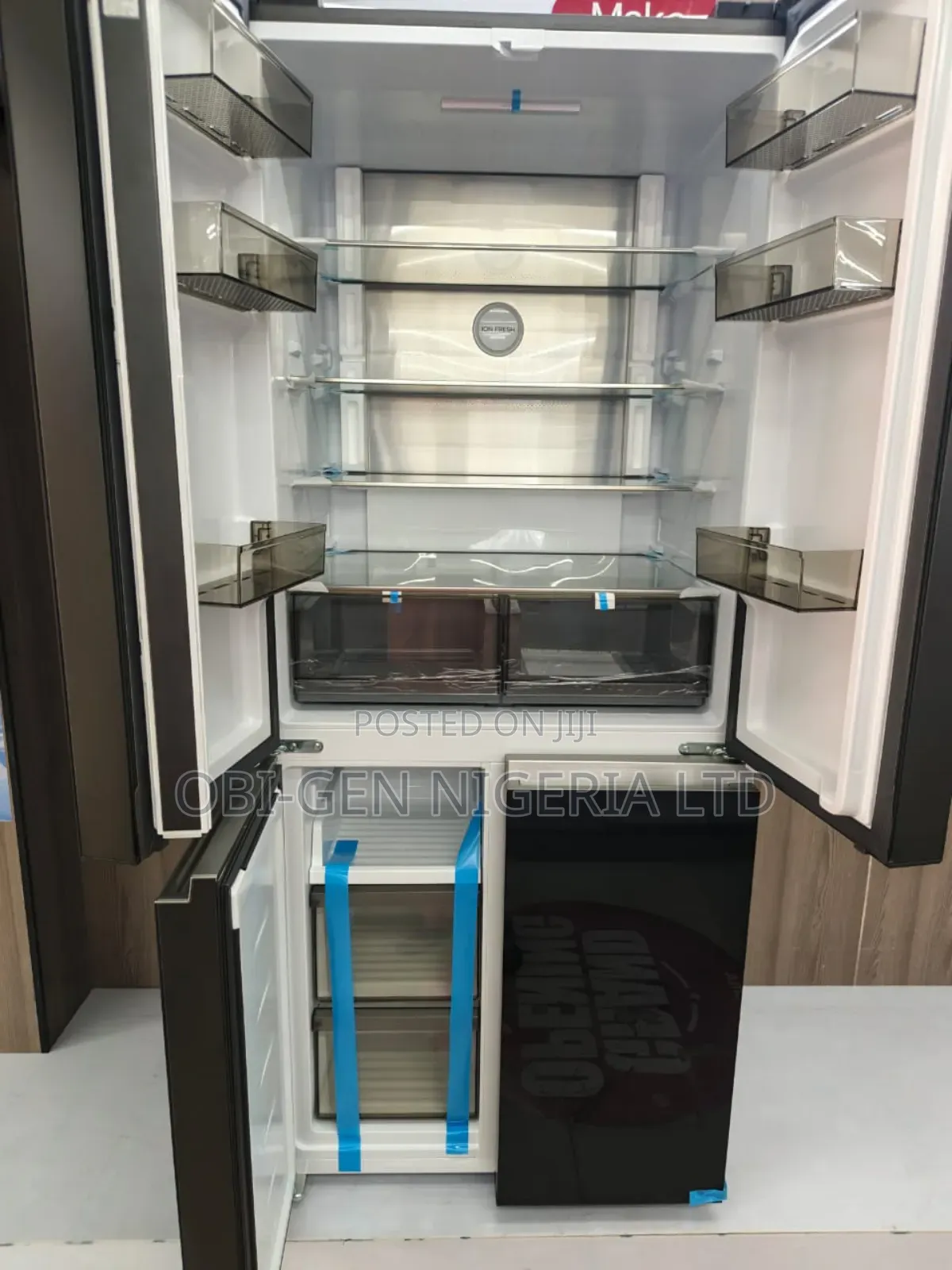 Aucma Inverter Rf-476wy Refrigerator Cross Door 475liter Set