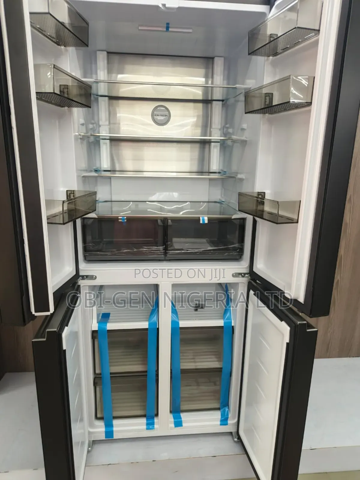 Aucma Inverter Rf-476wy Refrigerator Cross Door 475liter Set