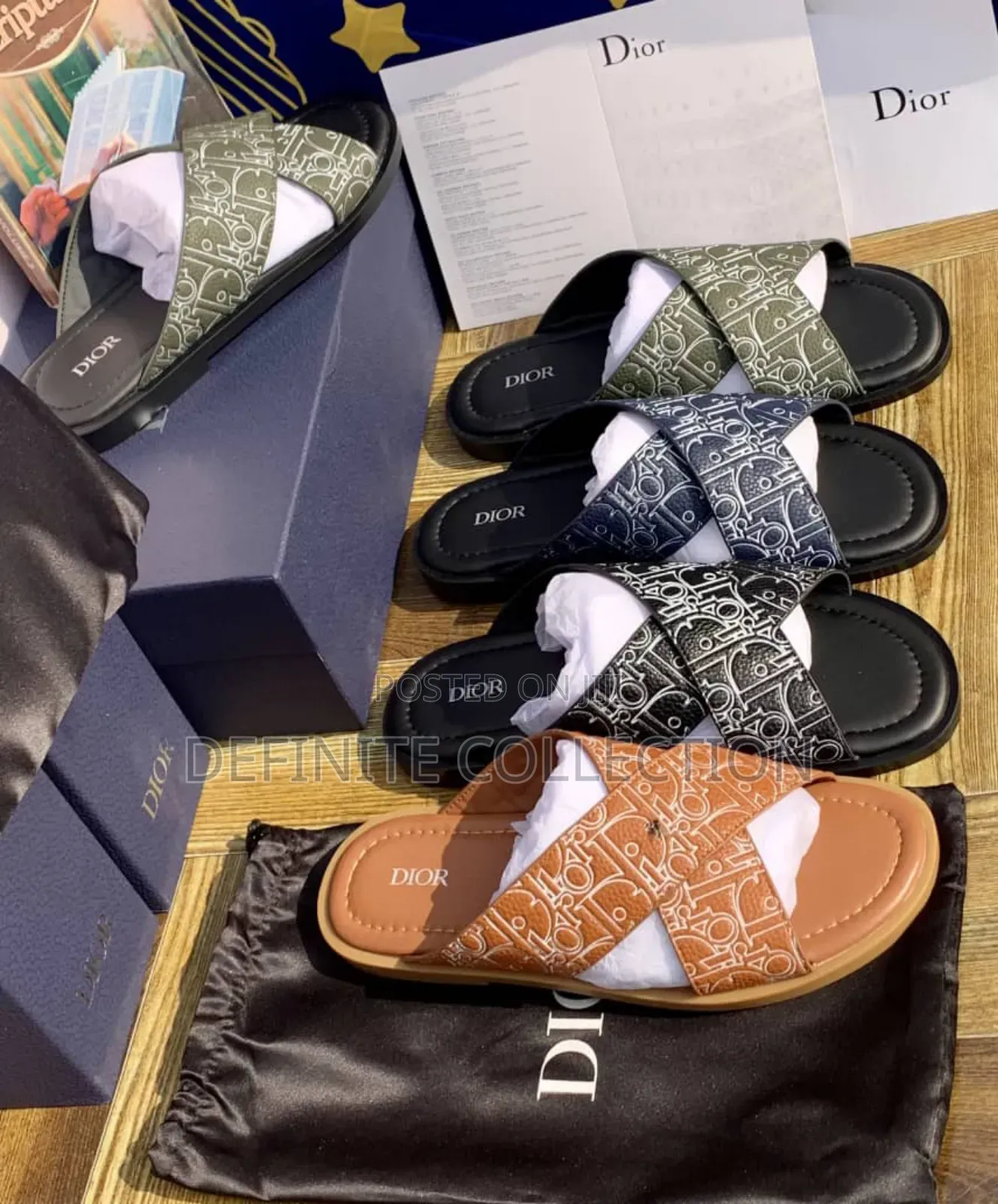 New Dior Luxury Slippers