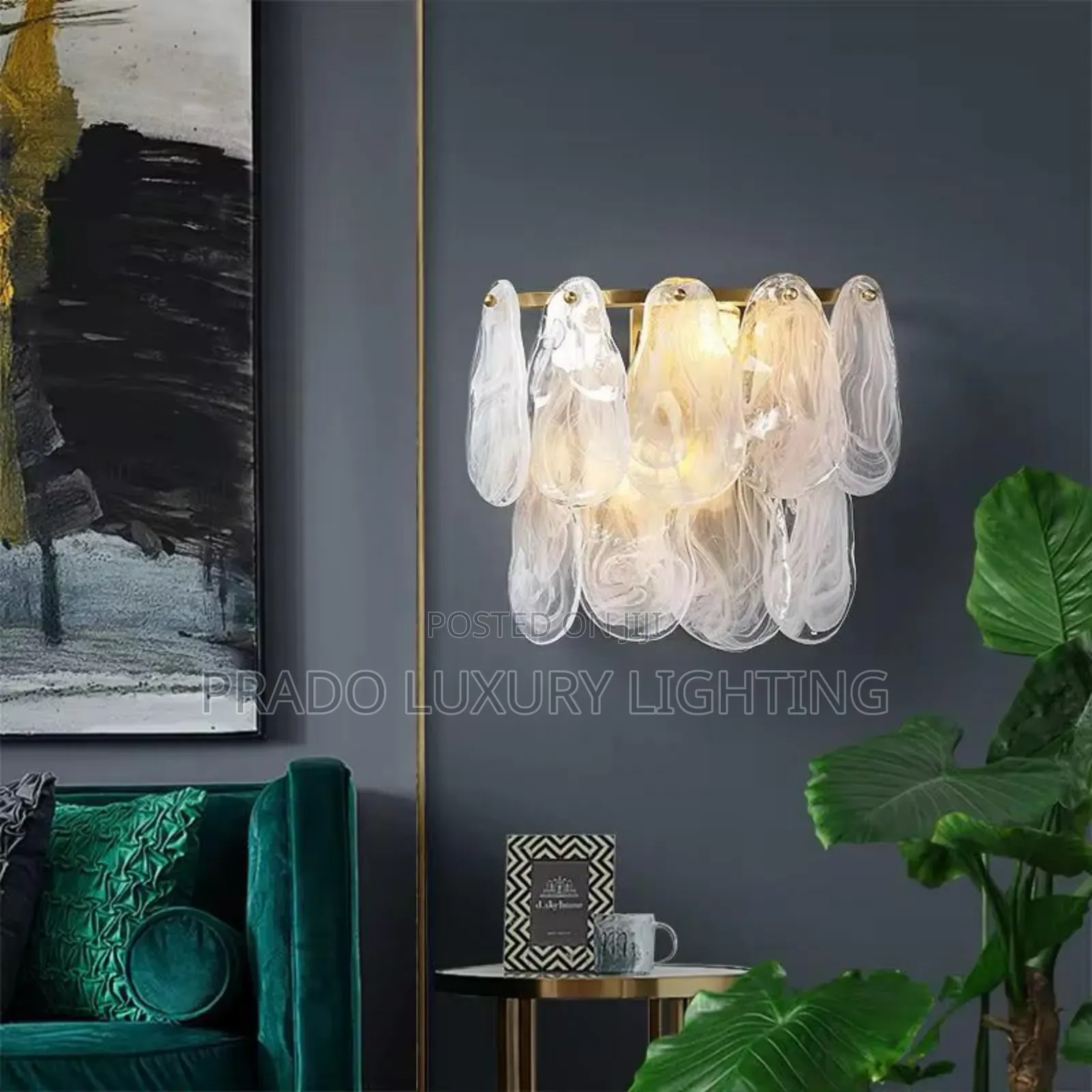 Crystal Wall Bracket Light