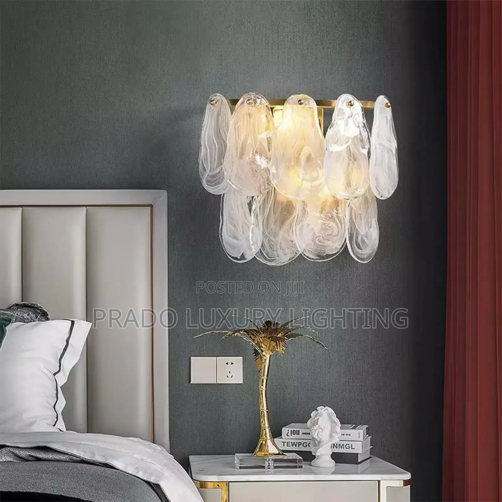 Crystal Wall Bracket Light