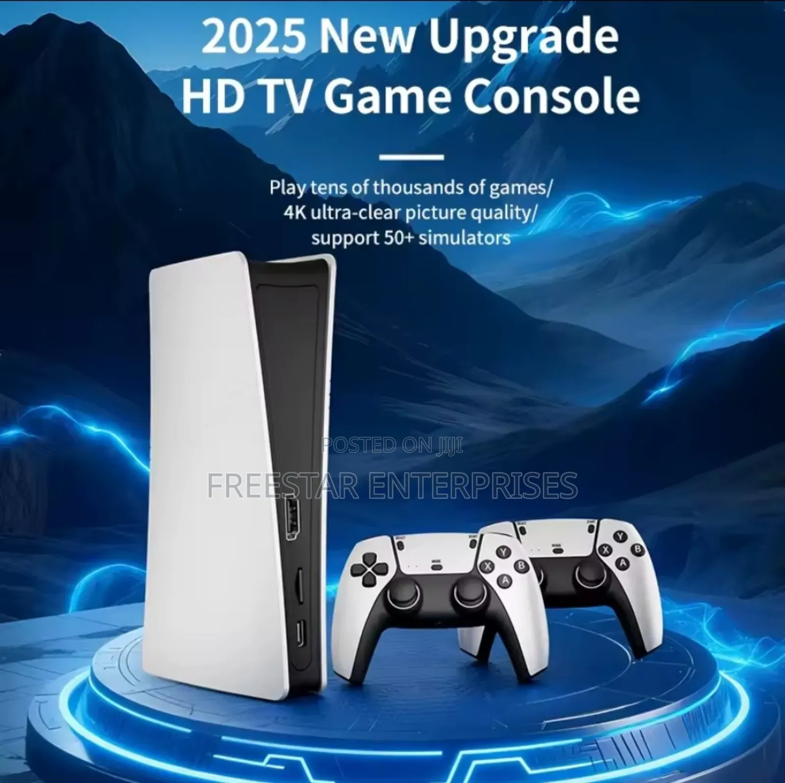 Rs5 Game Box 46,000 Games Wireless Hdmi (Ps5 Game Console Replica)
