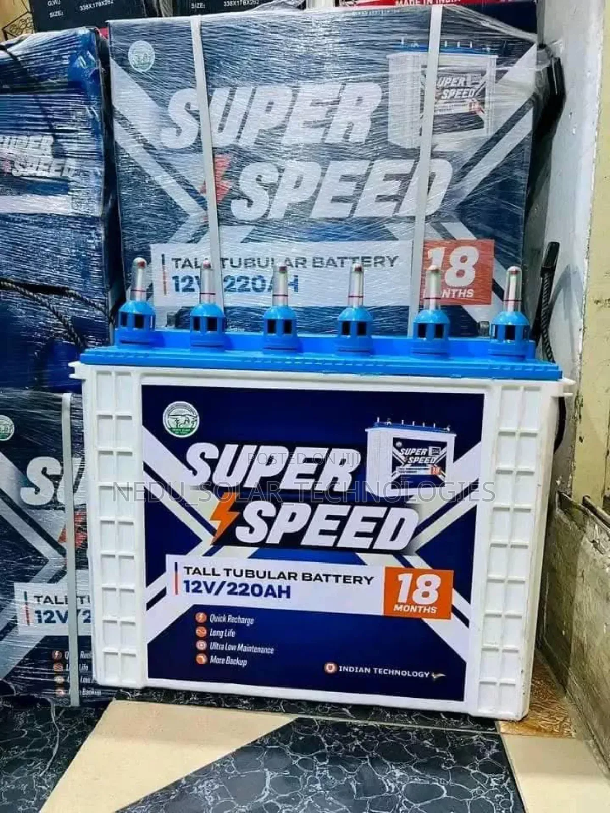 220ah Superspeed Tubular Battery