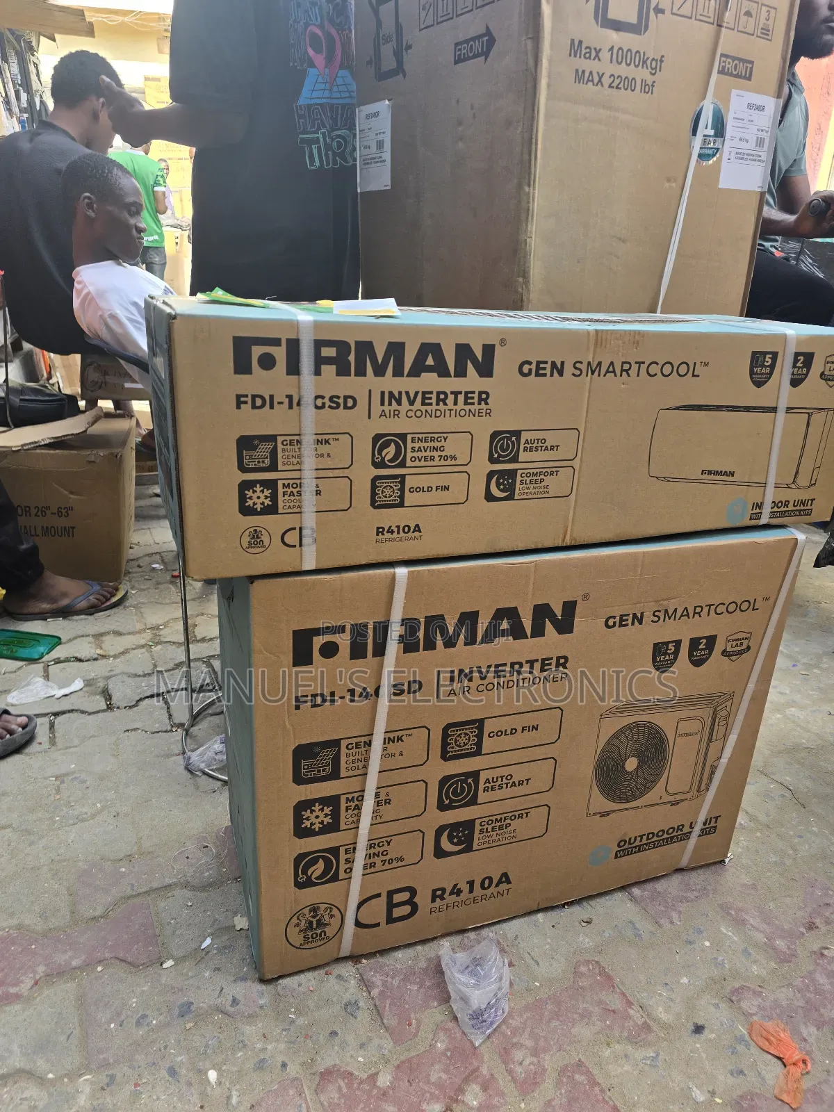 1.6hp Inverter Firman Air Conditioner With Kits