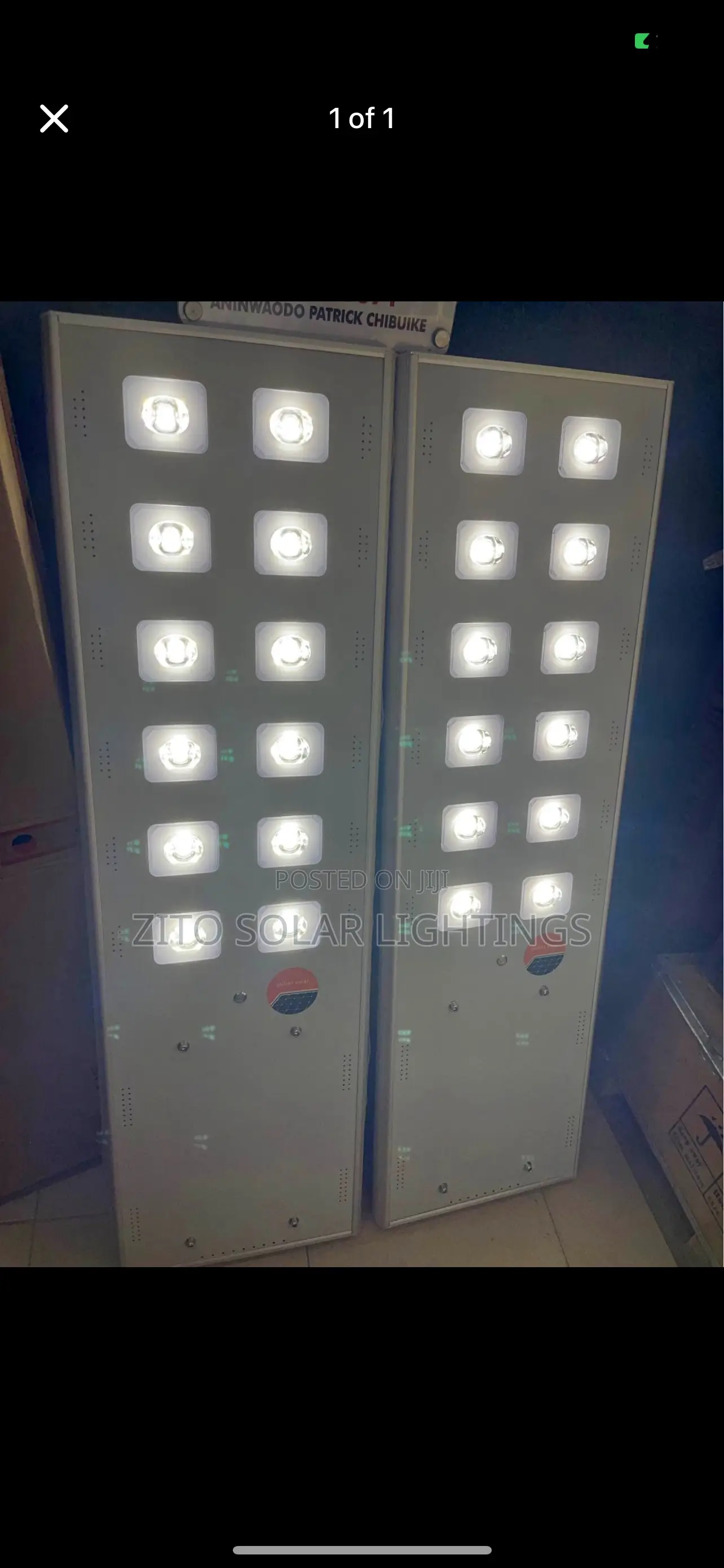 100w Solar Street Light