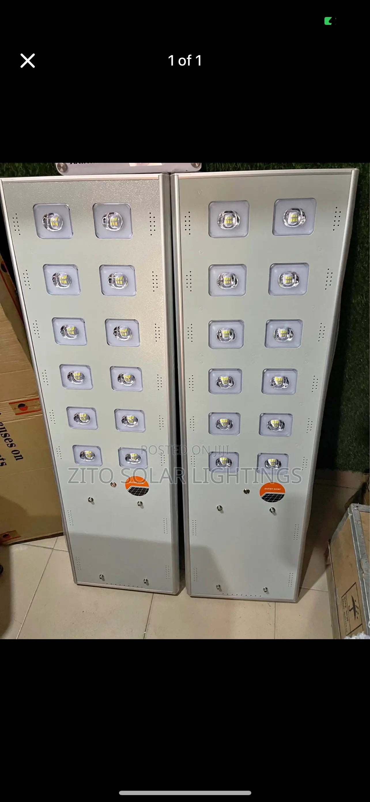 100w Solar Street Light