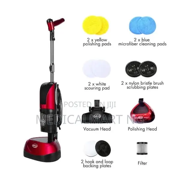 Floor Scrubber/Polisher With Vacuum