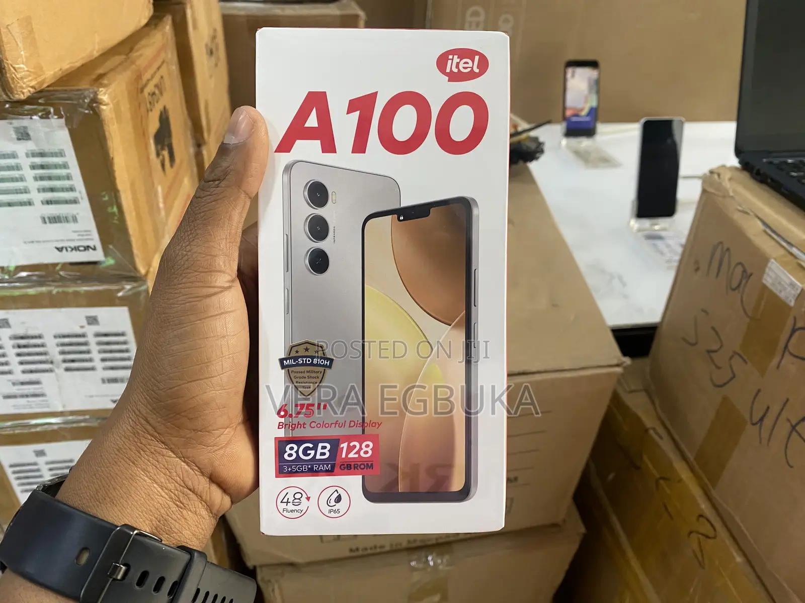 New Itel A100 128 GB