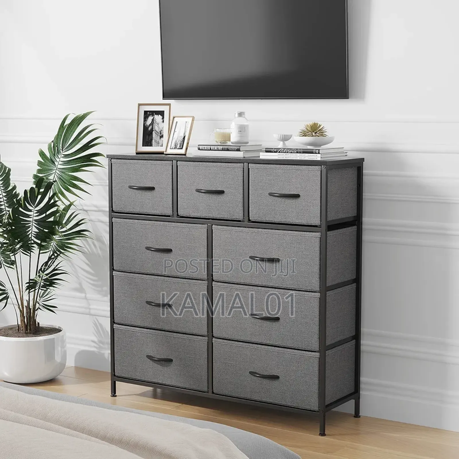 Fabric Chest Drawer 9 Drawer Storage Organizer