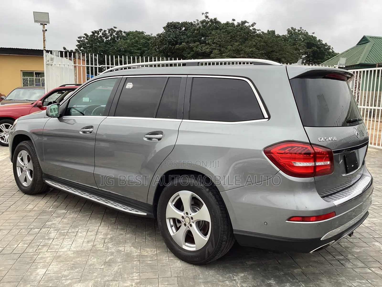 Mercedes-Benz GLS-Class GLS450 4Matic 2017 Silver