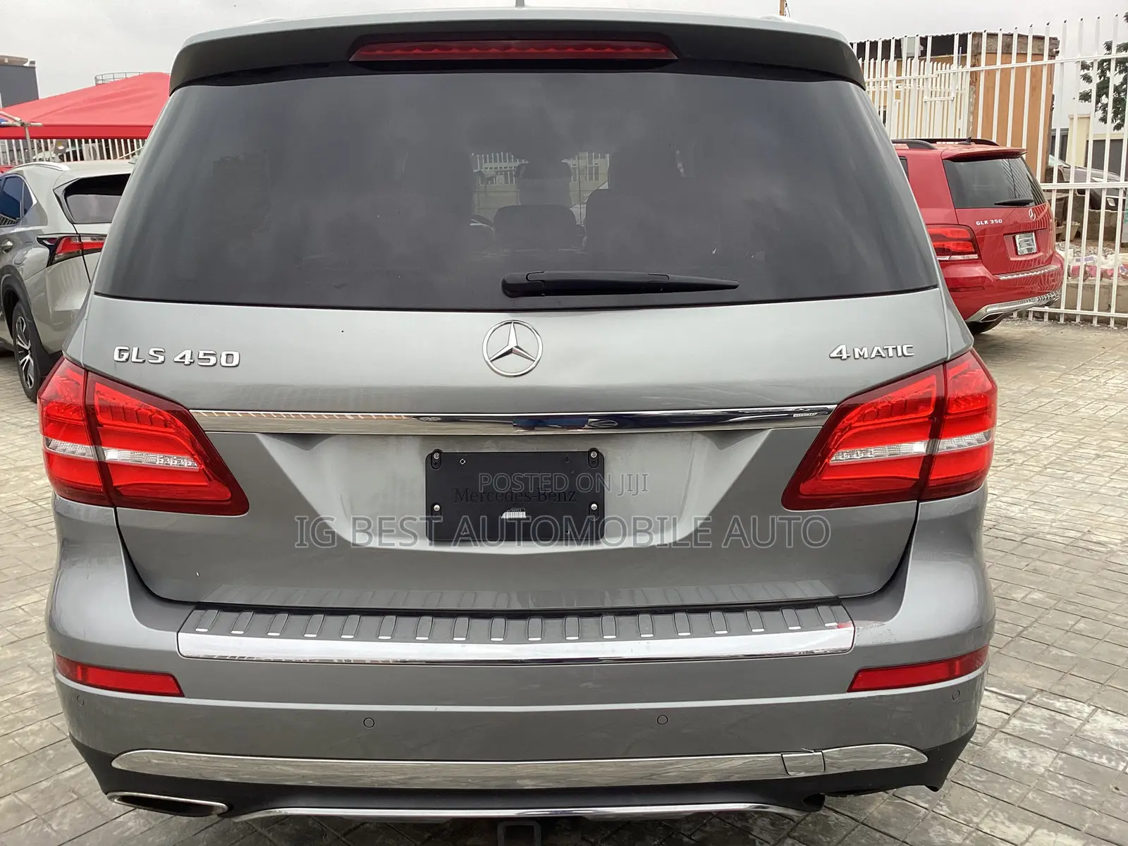 Mercedes-Benz GLS-Class GLS450 4Matic 2017 Silver