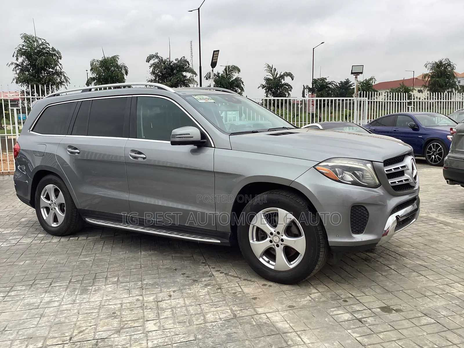 Mercedes-Benz GLS-Class GLS450 4Matic 2017 Silver