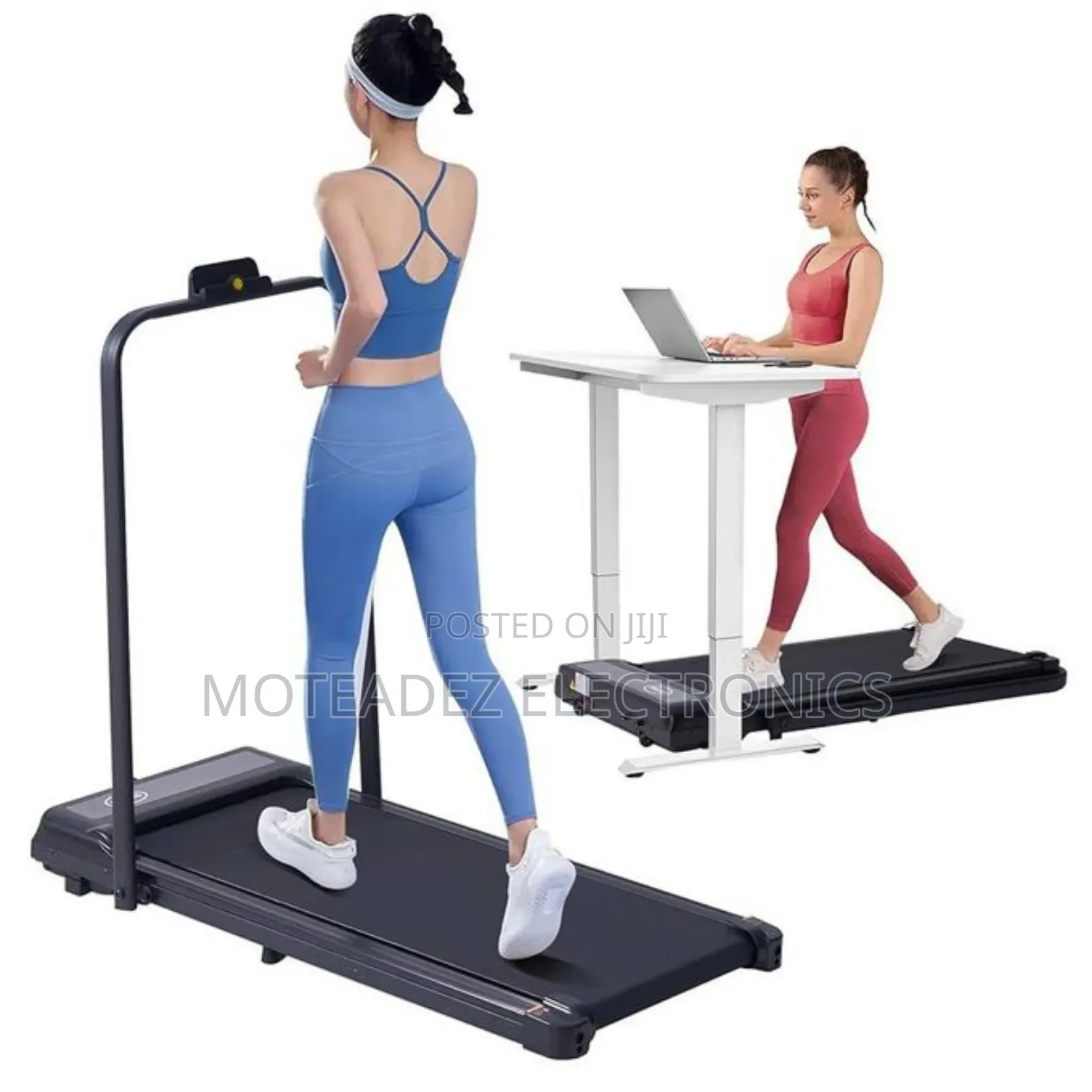 2in1 Super Pro Platform Foldable Fitness Treadmill With Led Display