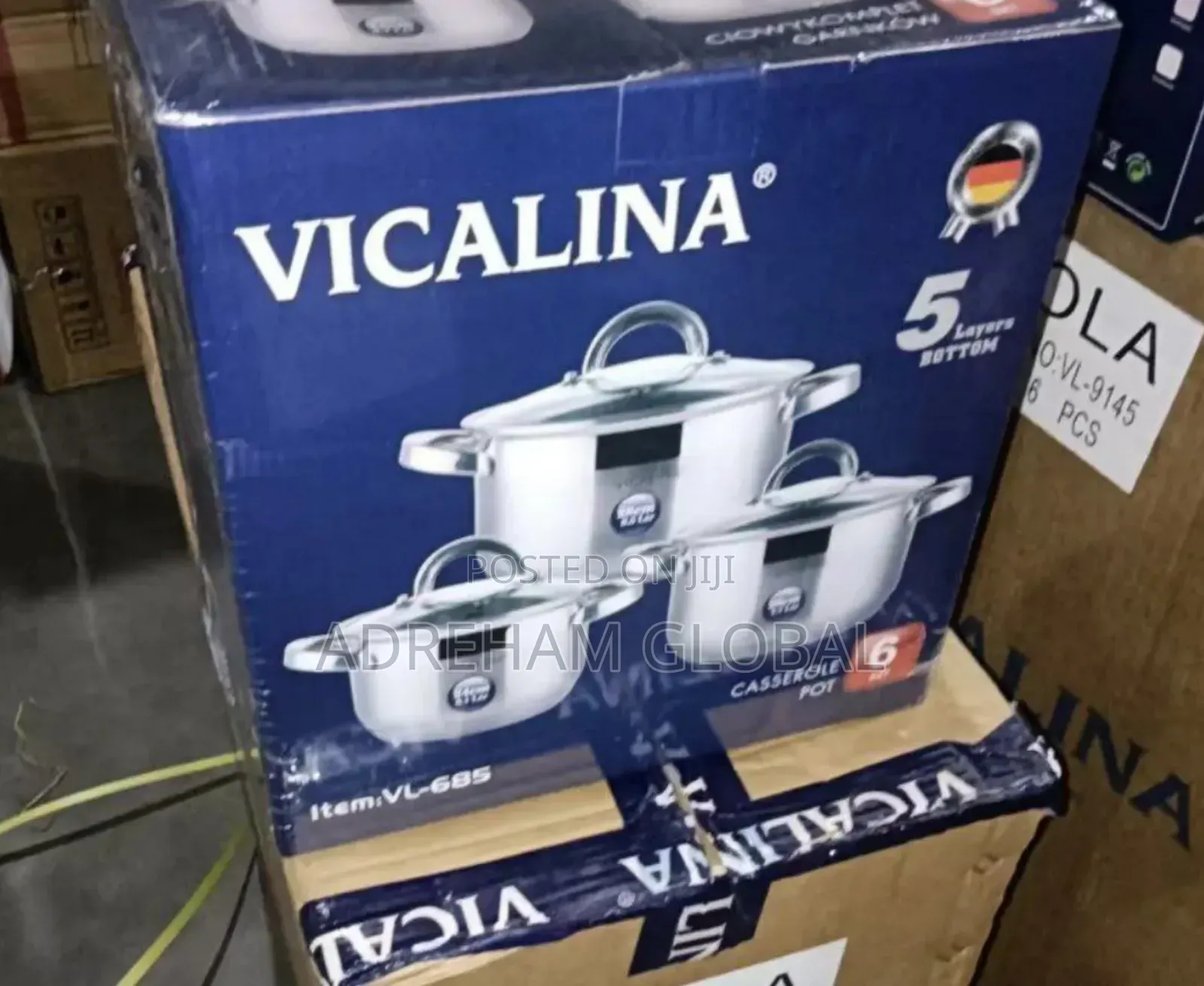 Vicalina 6pcs Casserole Pot Set