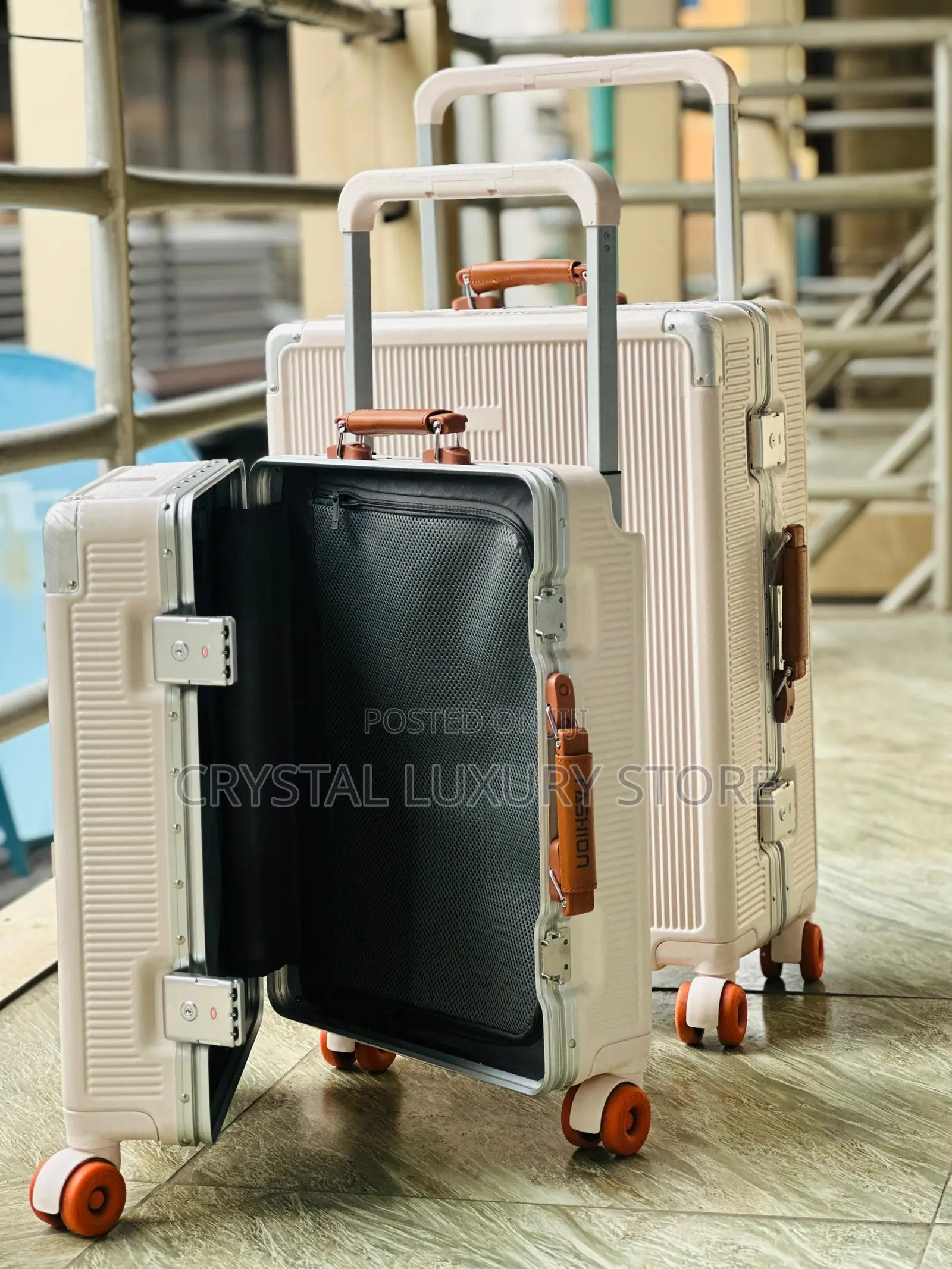 High Quality Luxury Royal Trolling Luggage