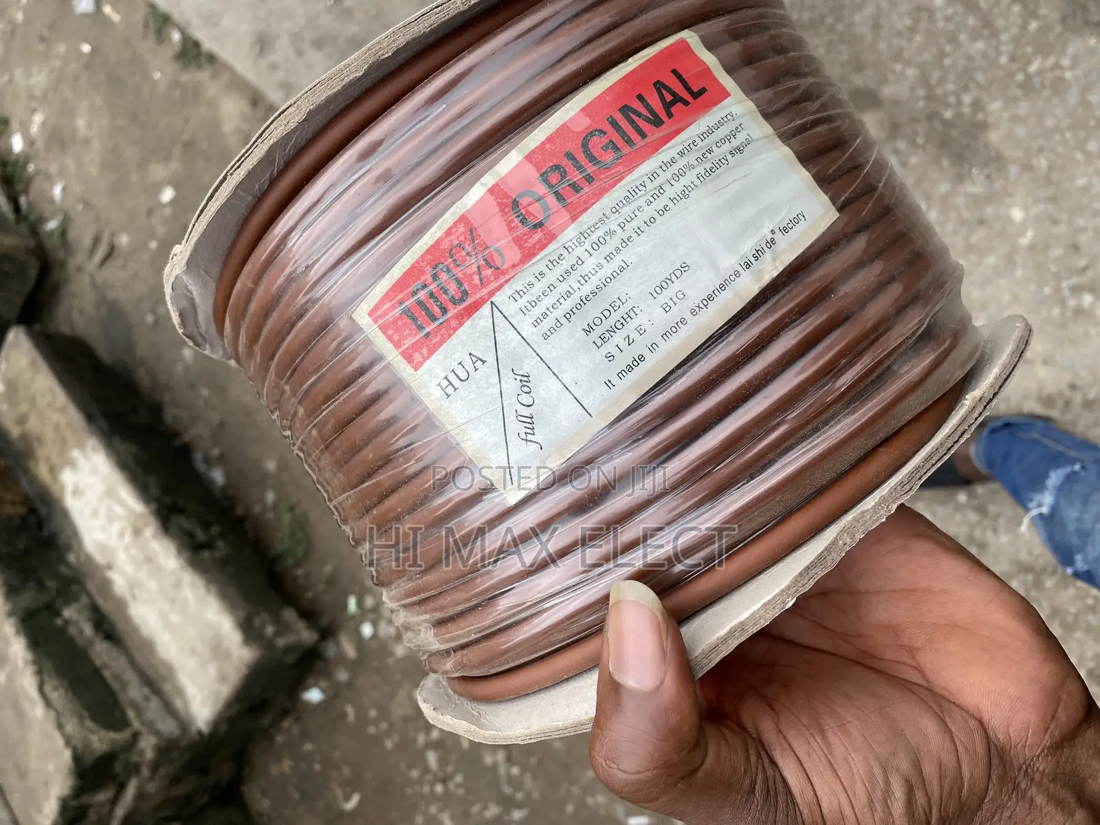 100% Original Microphone Cable and 2 Pin Speaker Cable