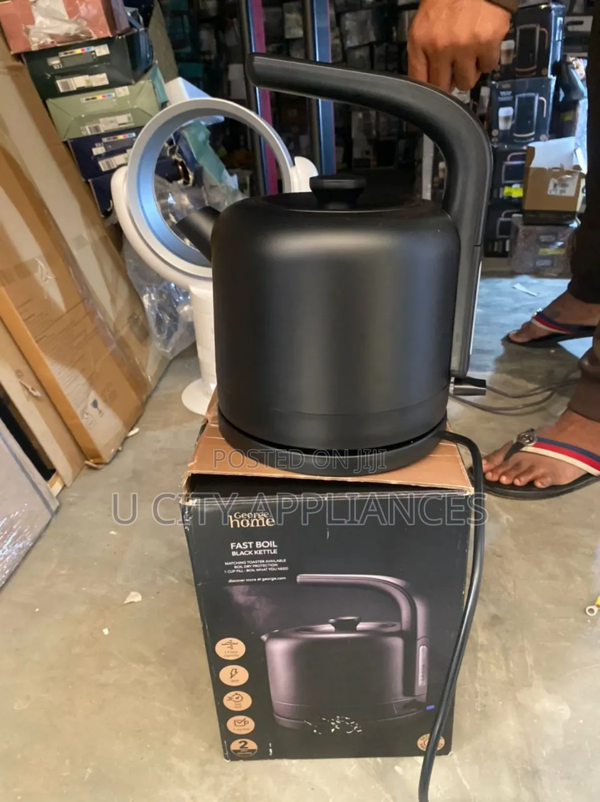 George Home Kittle N Pop Up Toaster