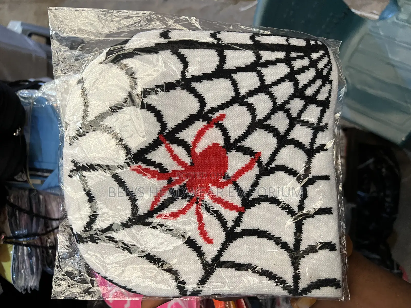 Spider Winter Cap.