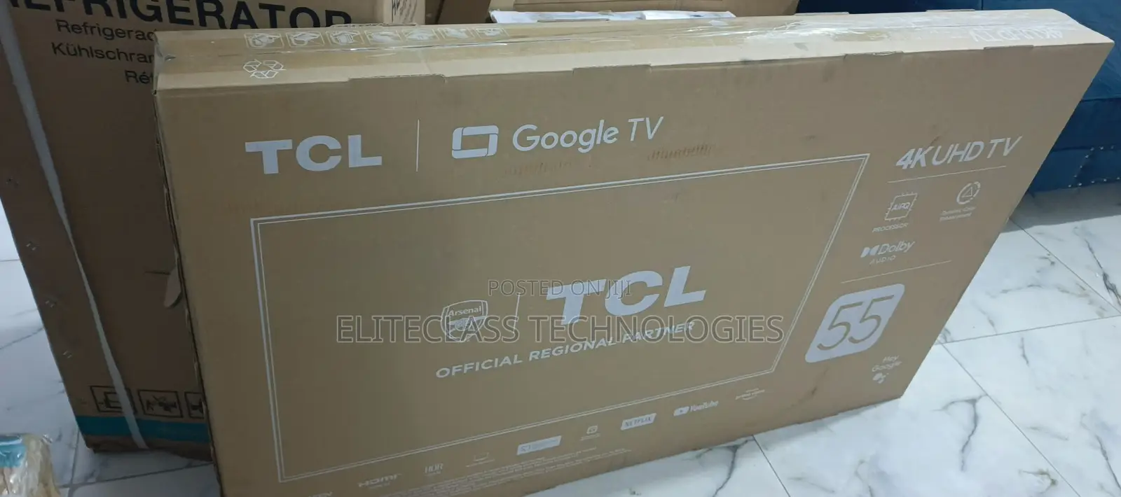 High Quality Tcl 55′′ Uhd Google Tv (55p635)