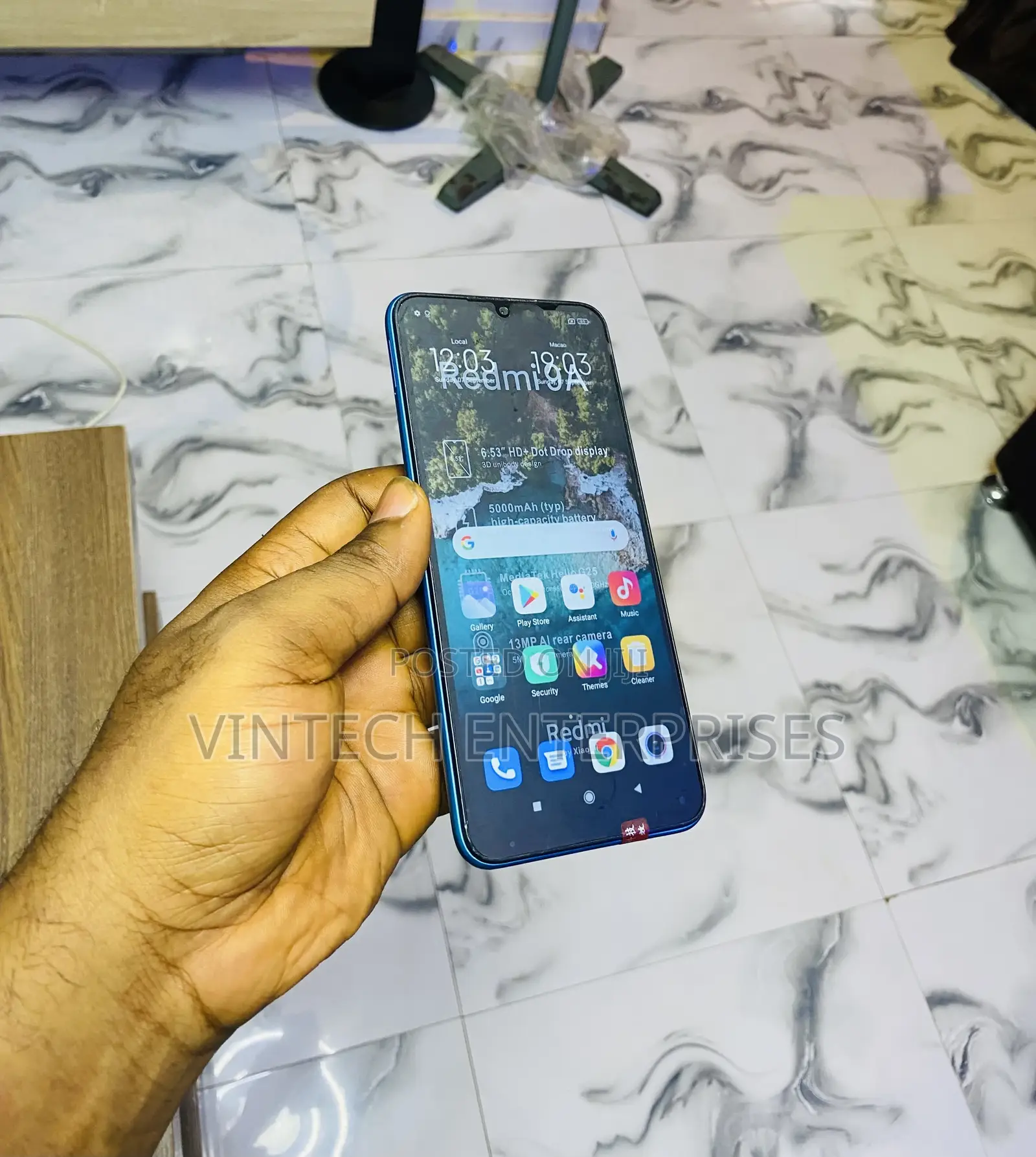New Xiaomi Redmi 9A 128 GB Blue