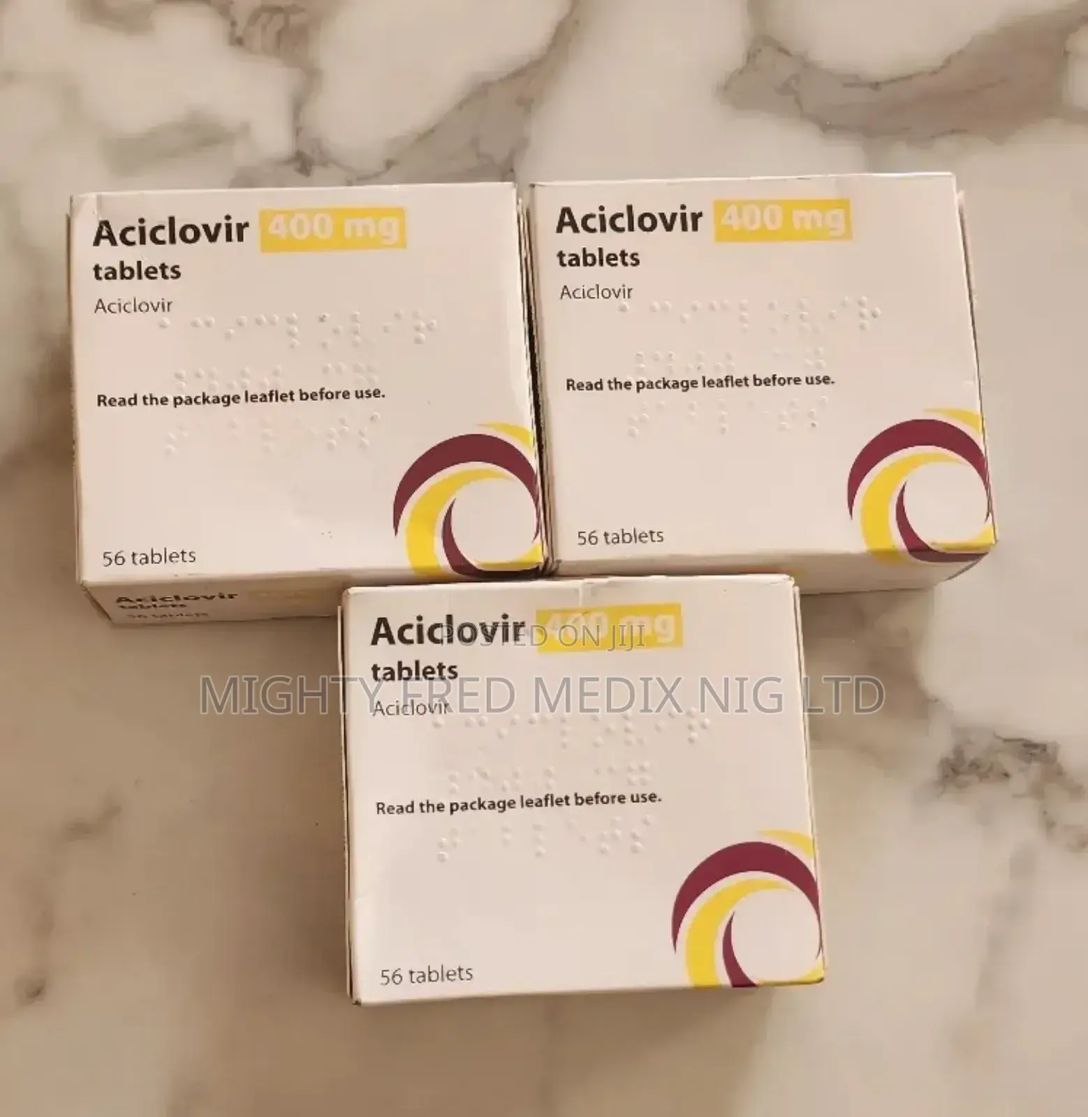 Aciclovir 400mg Tablets (Sun Pharm Uk )