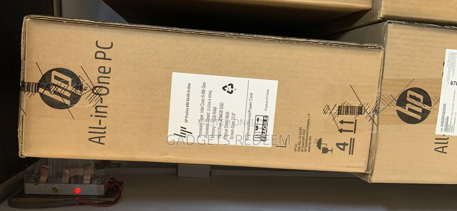 New Desktop Computer HP ProOne 600 8GB Intel Core i5 SSD 256GB