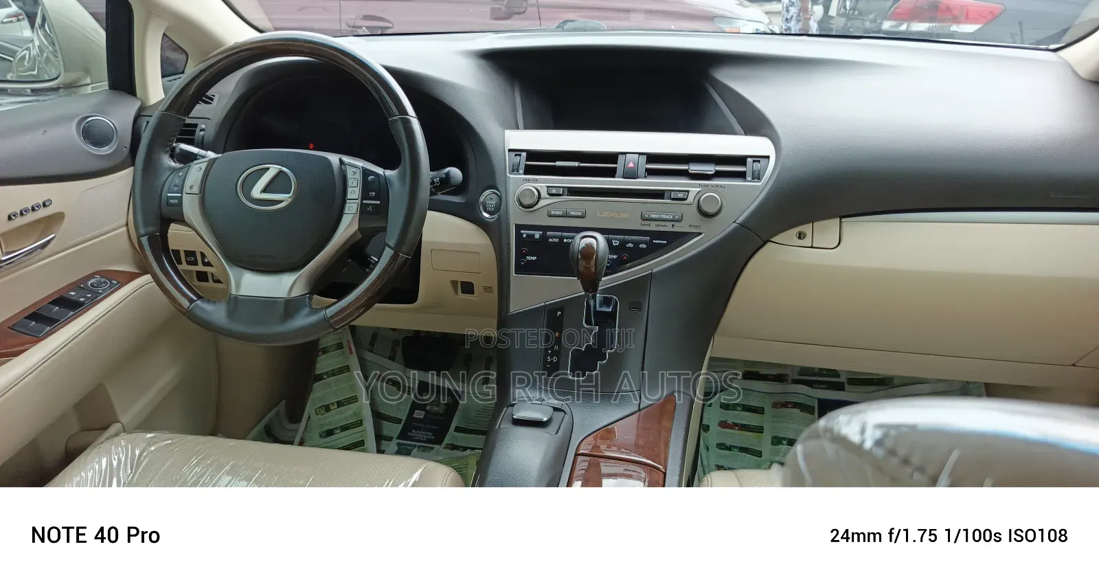 Lexus RX 2015 Gold