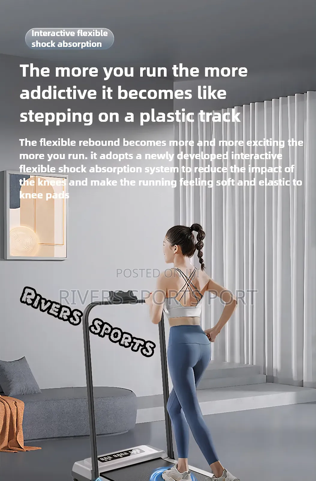 [2hp] Energysaving Inverter Plateform Treadmill Walking Pad Remote